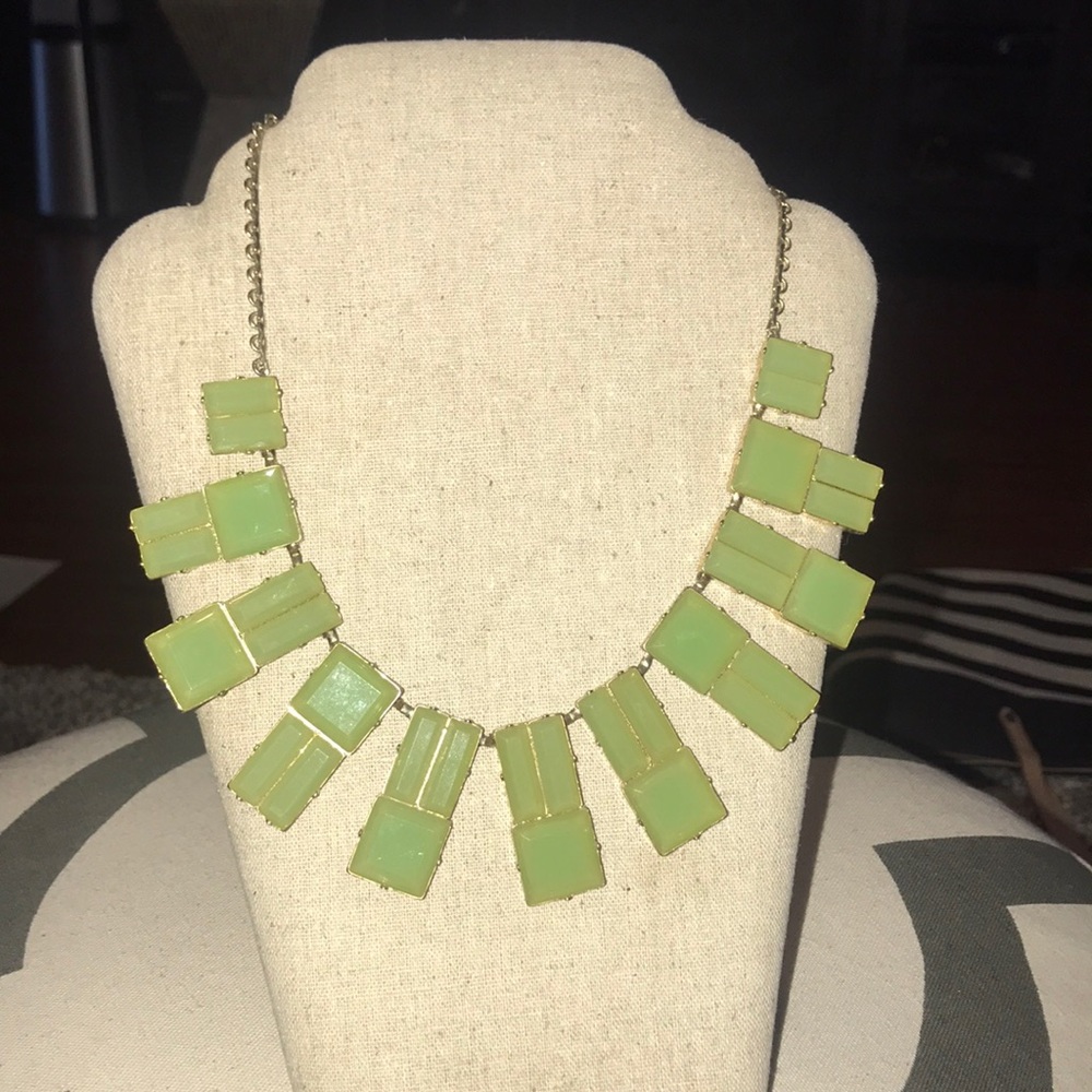 Kate Spade Green Statement Necklace